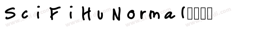 Sci Fi Hu Normal字体转换